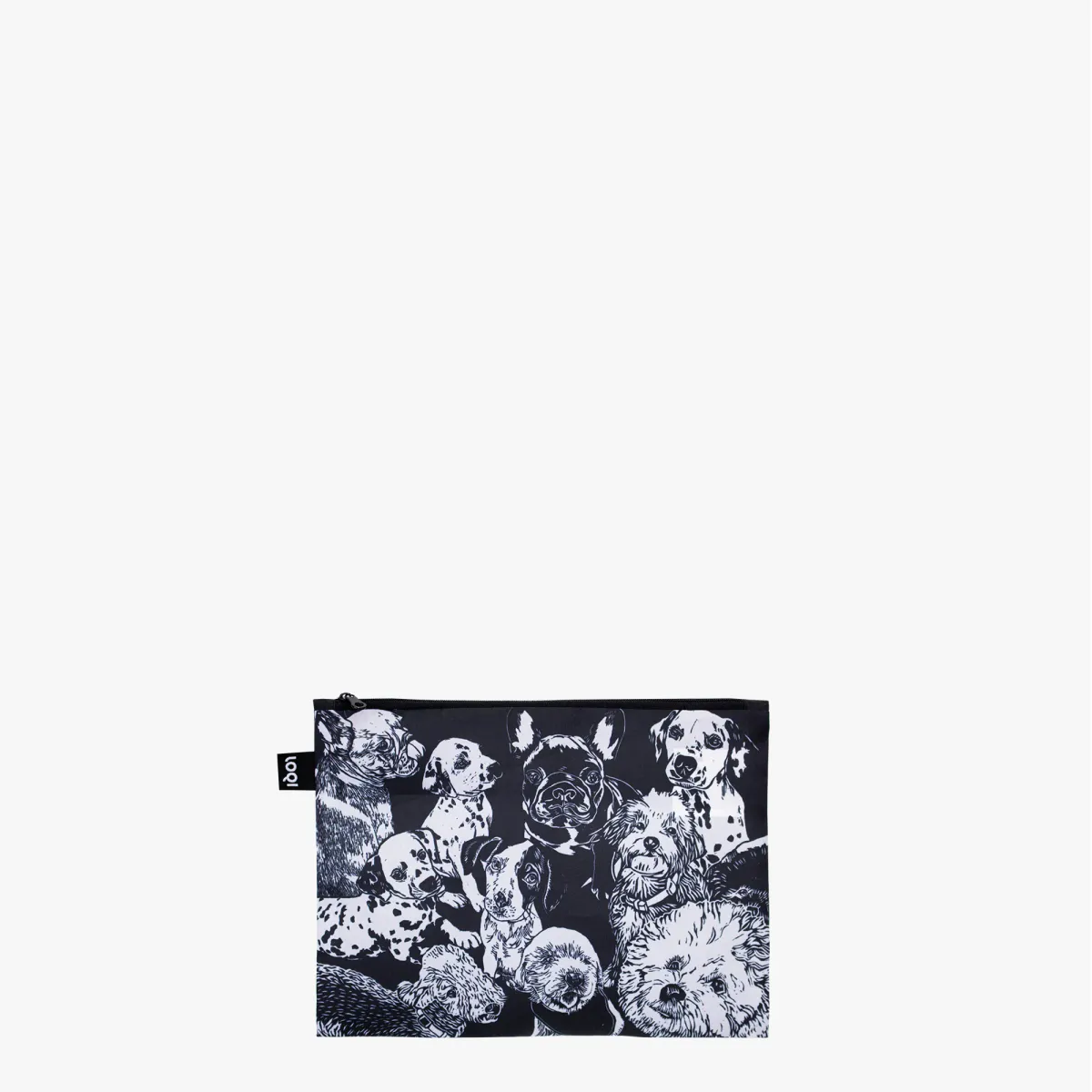 Red Poppy Bee dogs medium etui